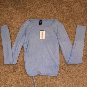 Windsor Store Open Back Tie Long Sleeve